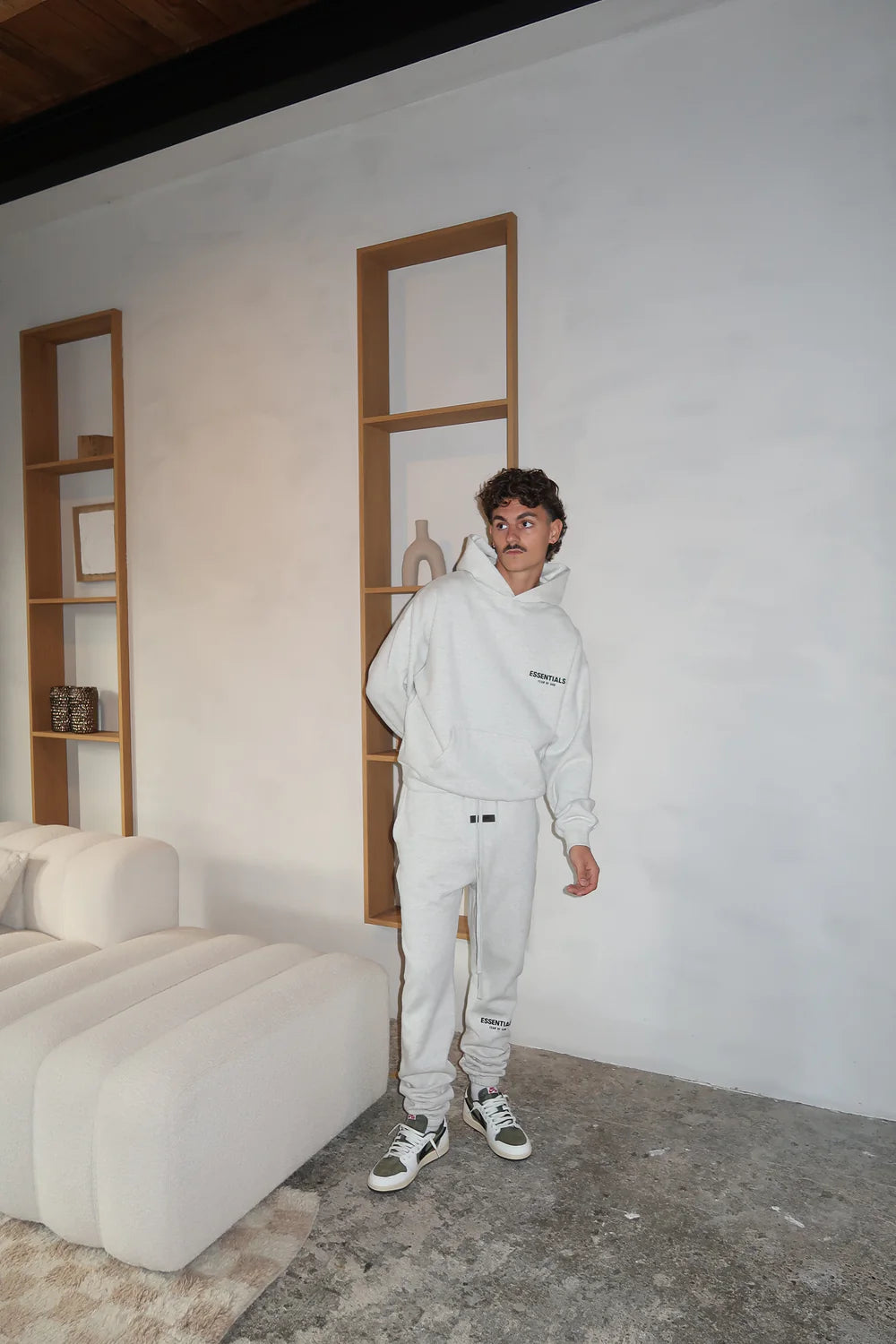 Fear of God Essentials Light Oatmeal Full set