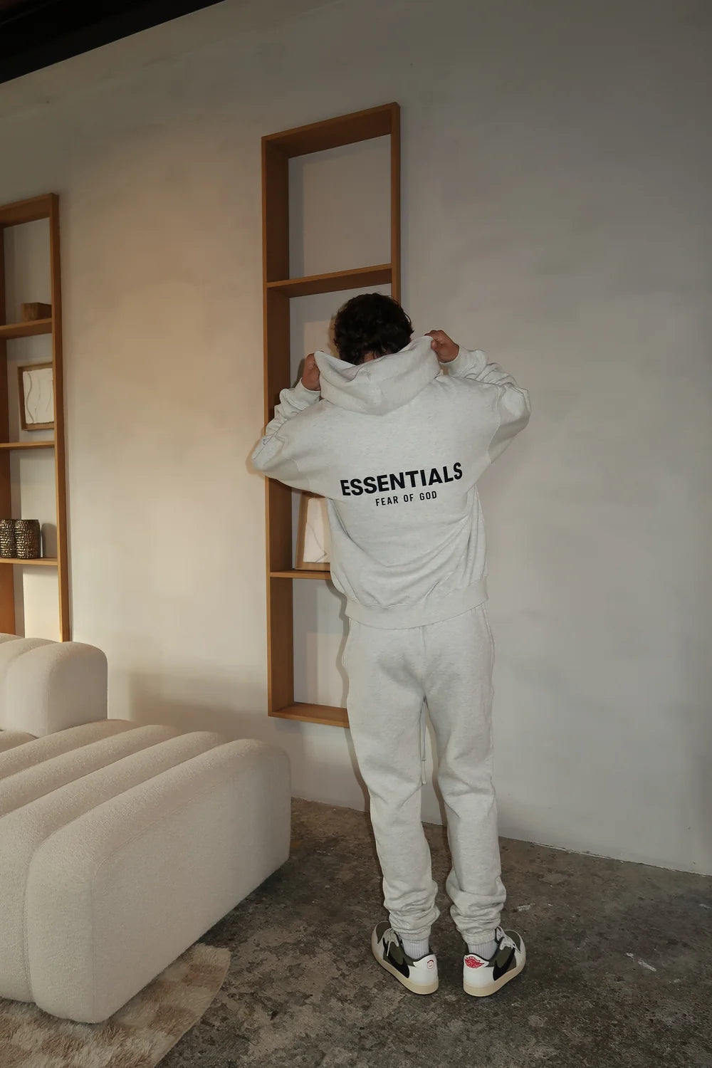 Fear of God Essentials Light Oatmeal Full set