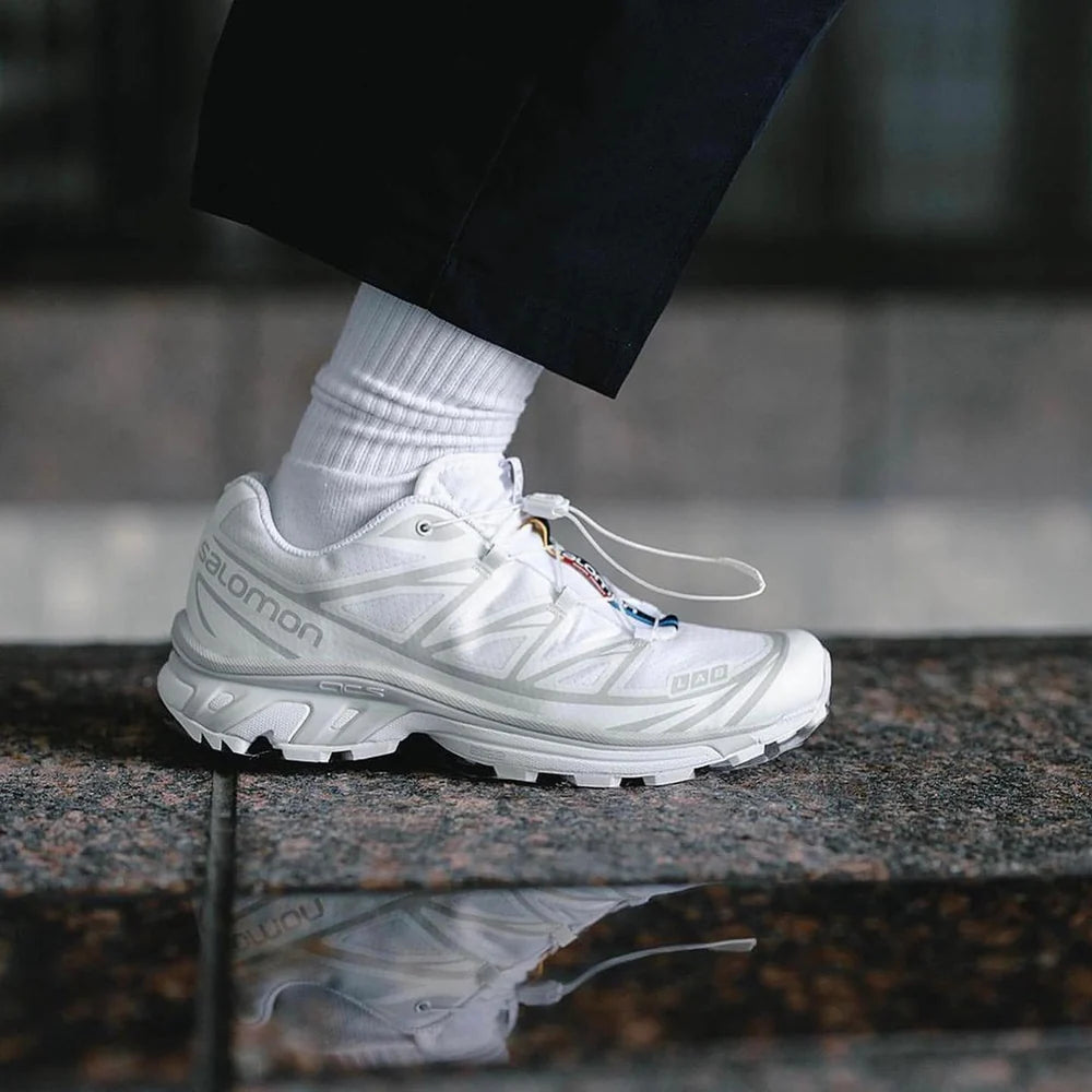 Salomon XT-6 White Lunar Rock