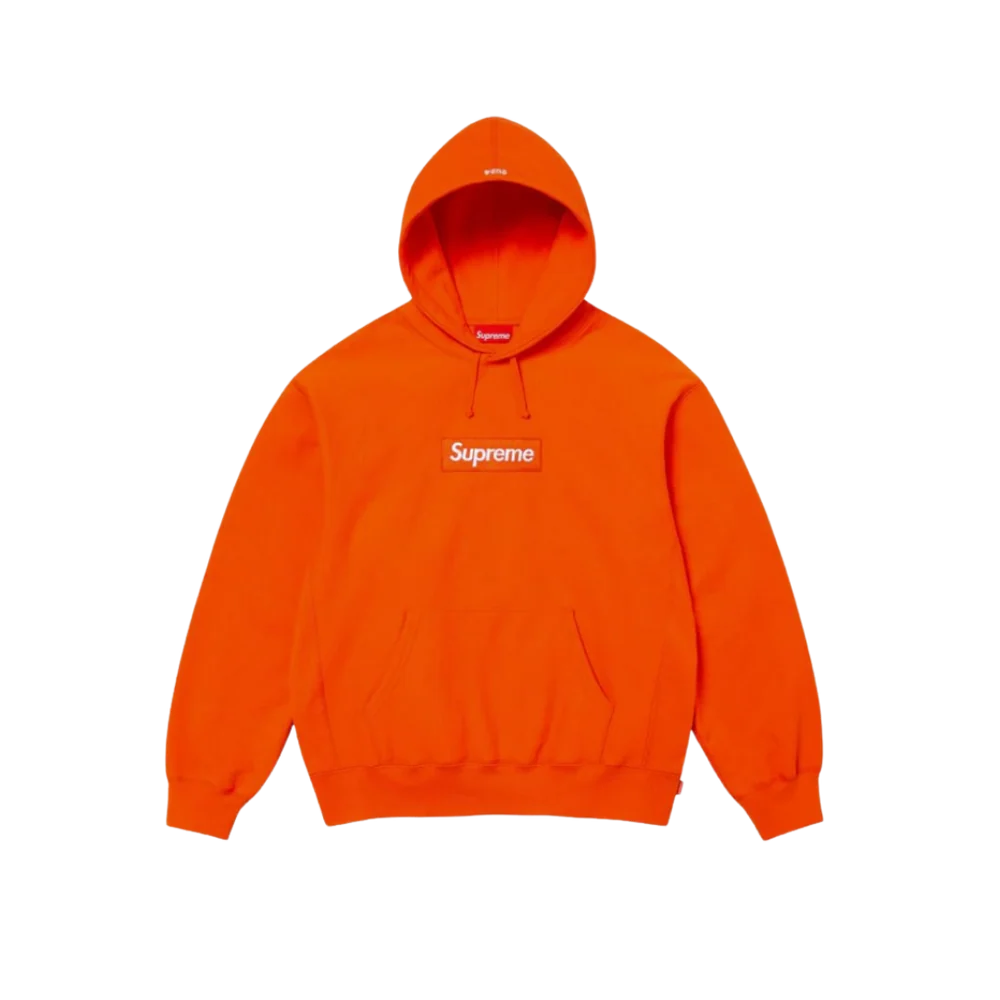 Supreme Box Logo Hooded Sweatshirt Sweatshirt (FW24) Dark Orange Sale price